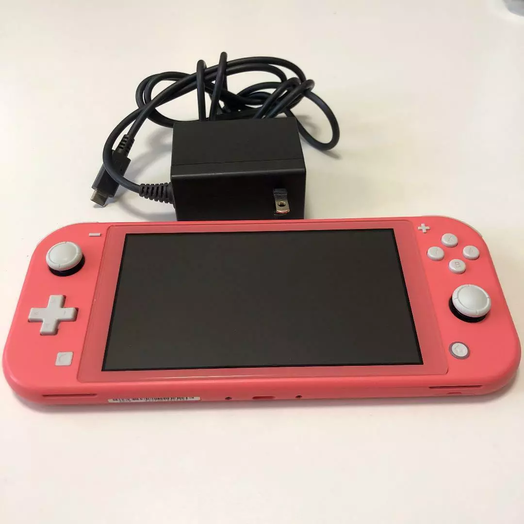 Nintendo Switch Lite Console Coral Used from Japan