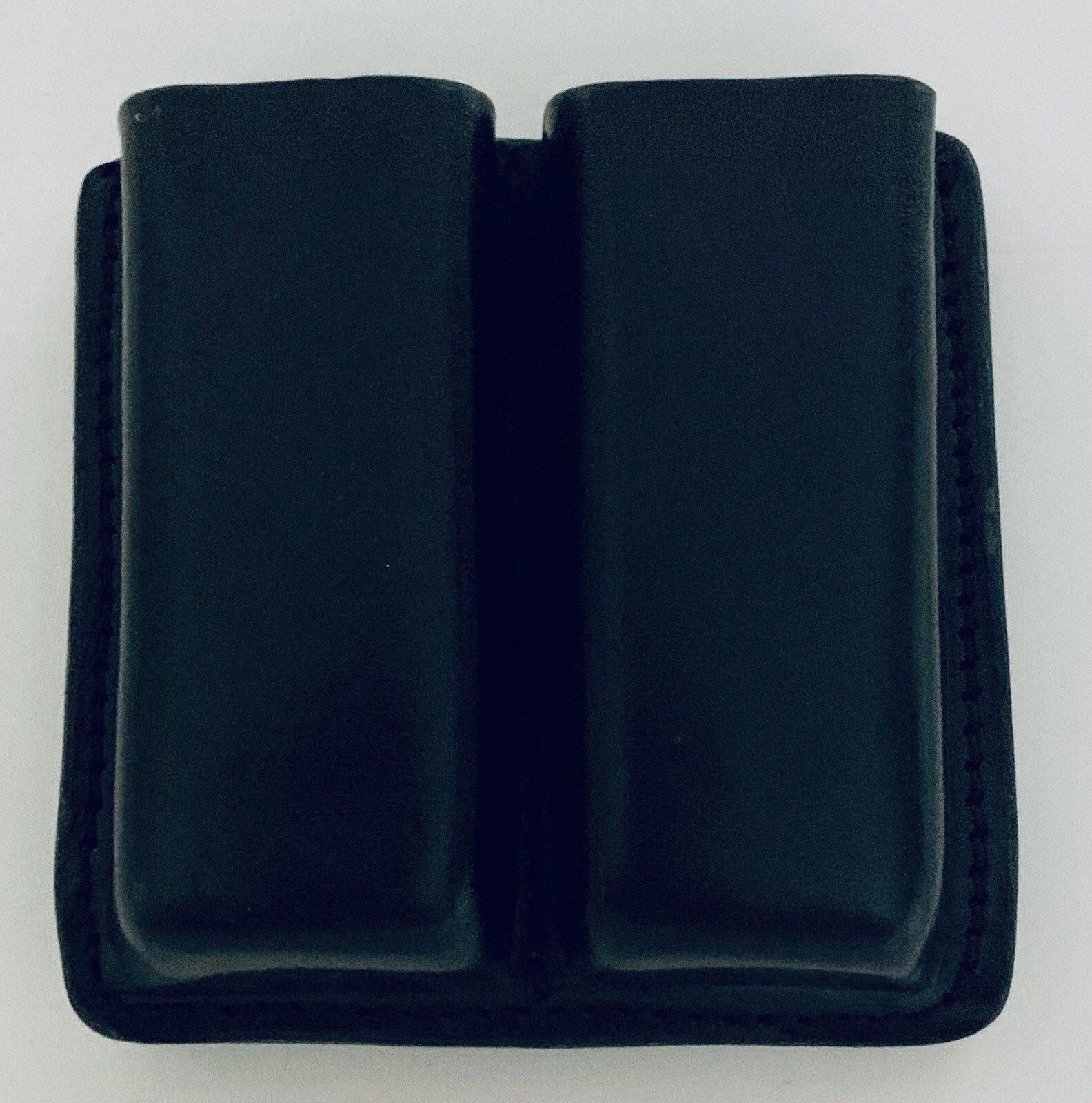 MC6-032 Tagua Double Mag Carrier Black Ambi Fits Glock/HK/Springfield/9mm-image