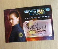 2014 Cryptozoic Ender's Game autograph auto Hailee Steinfeld as PETRA A3