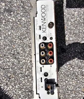 Kenwood 645 4 channel power amp amplifier KAC-645 | eBay