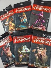 Warhammer 40k Age of Sigmar Warcry CARD PACKS - Sealed New