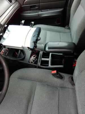 PRO COPPER® Console Model CC-1050 Fits most all Ex police vehicles