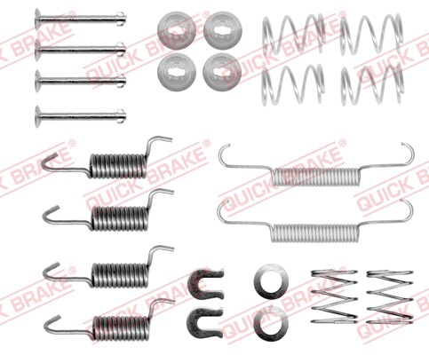ACCESSORY KIT PARKING BRAKE SHOES 105-0871 FOR SUBARU OUTBACK/LEGACY FORESTER - Image 4