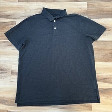Goodfellow Polo Shirt Mens XL Gray Every Wear Polo Short Sleeve