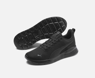 PUMA Unisex Anzarun Lite Sneaker Schwarz Turnschuhe Sportschuhe Schuhe NEU 36