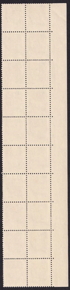 Scott #1894e Flag over Supreme Court Plate Block of 20 Stamps MNH P#2 Shiny Gum - Image 2 of 2