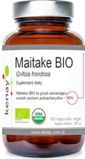 Extrait de champignon Maitake bio en poudre (Grifola Frondosa) 50 % 60 gélules