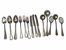 VTG Solingen Toy Kitchen Play Aluminum Silverware Utensil Lot Germany E7-33