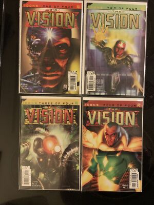 UNREAD  The Vision by Geoff Johns (Marvel Icons) NM+ Complete Run  Issue 1 2 3 4
