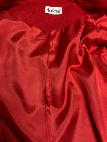 Vintage Women’s That’s Me Red Blazer-Jacket. - Picture 6 of 6