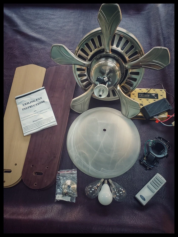 Harbor Breeze Echo Lake 32in LED Ceiling Fan w/ Light, 5 Blade - Image 2 of 2