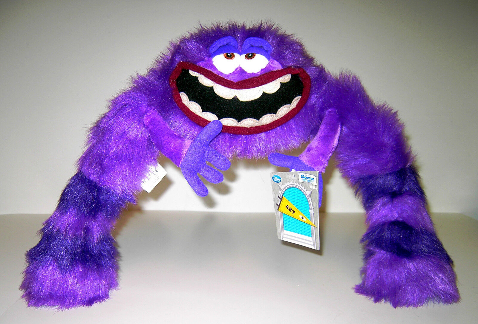 Monsters Inc Monsters University Art Purple Hairy Monster Plush Stuffed  Animal