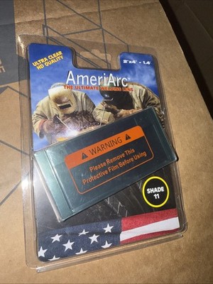 AmeriArc Auto darkening Welding Lens 2x4 Shade 11 GOLD EDITION