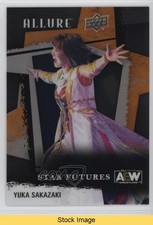 2022 Upper Deck Allure AEW Star Futures Sunrise Yuka Sakazaki #146 READ 17an