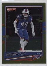 2020 Panini Donruss Press Proof Gold 35/50 Tremaine Edmunds #44 07r3