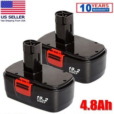 2Pack for Craftsman 19.2 Volt 11375 Battery C3 DieHard 130279005 11376 130279003