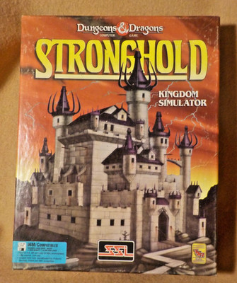 D & D Stronghold Kingdom Simulator PC Game~IBM~(2) 3-1/2  Floppy Disks~Untested