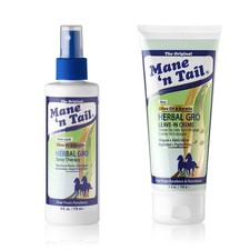 Mane 'n Tail Herbal Gro Olive Oil Leave-in Cr me 5.5oz Spray Therapy 6oz
