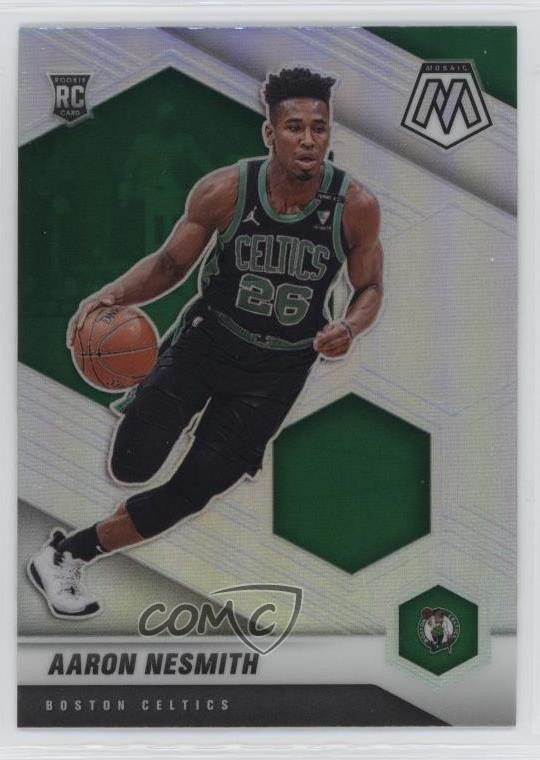 2020-21 Panini Mosaic Rookie Silver Prizm Aaron Nesmith #227 Rookie RC uk2