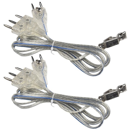 Essential Equipment 2pcs Transparent Fencing Body Cords for Competitions - Picture 18 of 18