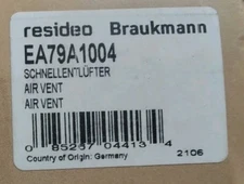 Resideo Braukmann EA79A1004 Air Vent,Brass,250F,150 psi,Water 