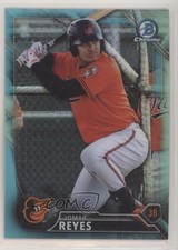 2016 Bowman Draft Chrome Top Prospects Sky Blue Refractor Jomar Reyes 1u6