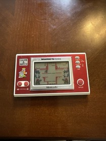 Nintendo Game and Watch Mario's Cement Factory ML-102, 1983 Tested New Battery