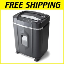 High Security Micro-Cut Shredder for Home Office