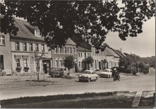 EK53, DDR, Ansichtskarten, Postkarten, Boizenburg, Am Denkmal