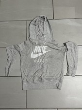 Nike Sweatshirt Woman s Size Medium Just Do It Grey