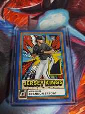 2026 Donruss Baseball Brandon Sproat Jersey Kings 3 Color RC Patch Relic 2/25