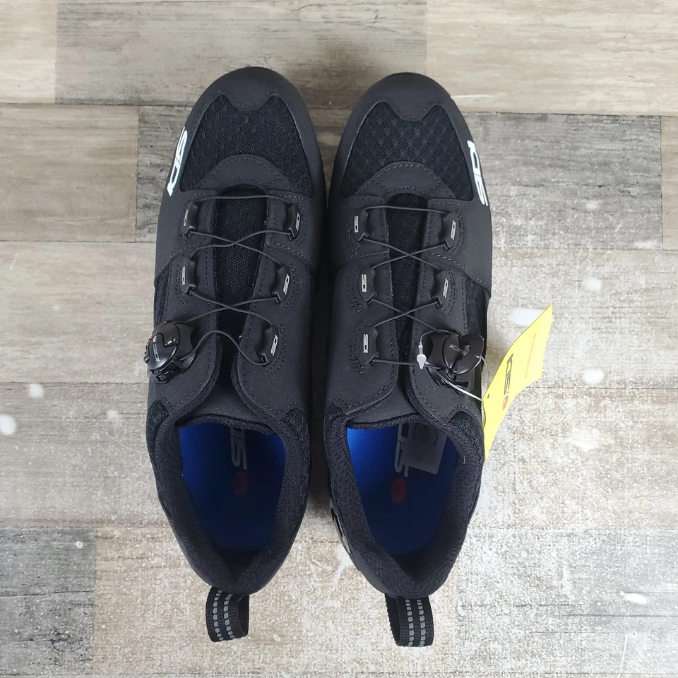 Tênis de ciclismo masculino Sidi Turbo MTB tamanho 8.8 UE 43 preto 4 parafusos montanha - Imagem 4 de 4