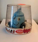 NEW Vintage 1970's Tonka Gigglers Blue Whale Plastic Toy Car in Original Case