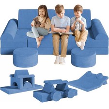 Spielsofa mit Schlaffunktion Kindersofa Kindercouch Modulsofa Spielhaus