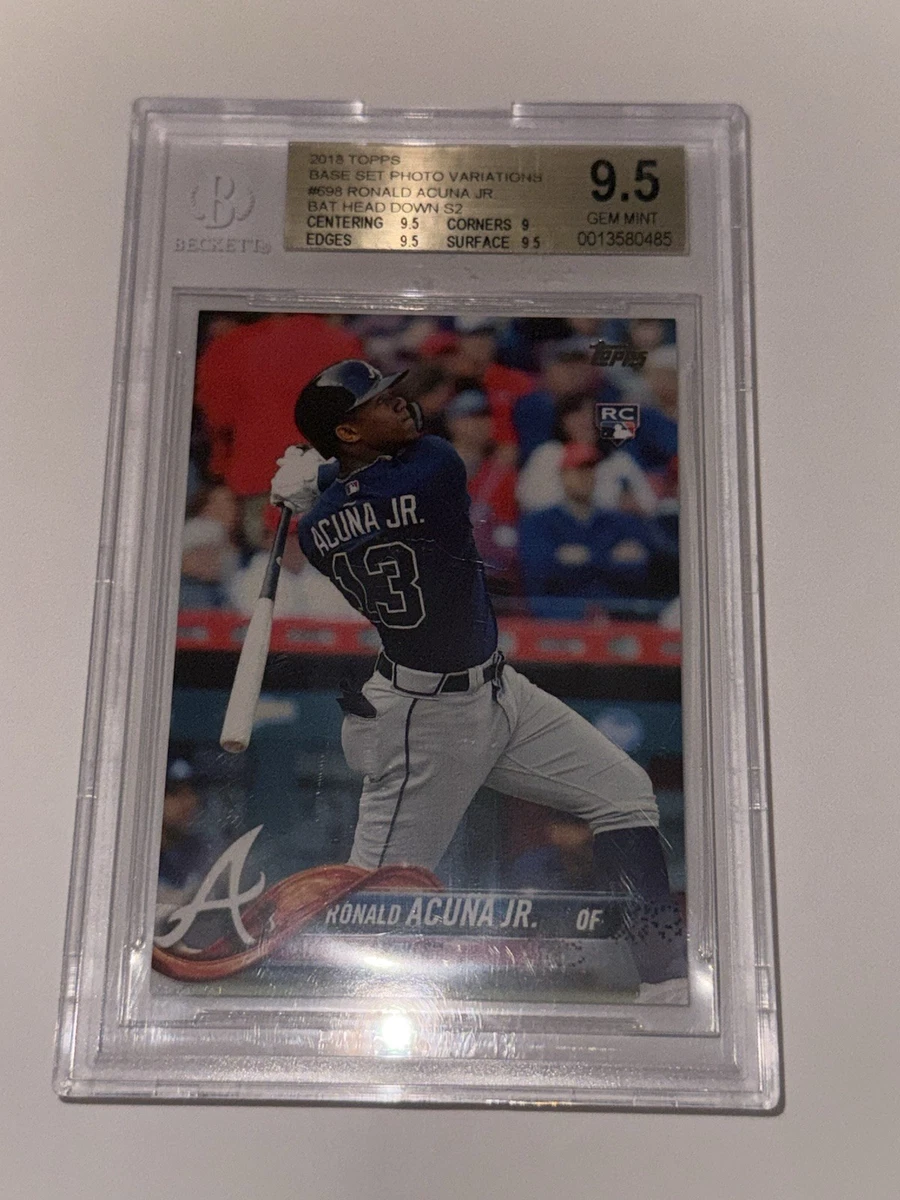 2018 Topps - Ronald Acuña Jr. #698 for sale | eBay