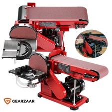 Belt & Disc Sander 370W Cast Iron Base 915mm Belt 150mm Disc Dust Port 230V