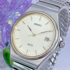 Seiko Spirit 5P32-6B30 Watch 17cm wrist Used Fast Shipping