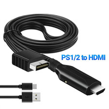 Converter PS2 To HDMI HD 1080P Cable AV Adapter Compatible With Sony PS1/PS2