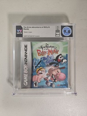 Grim Adventures of Billy & Mandy Nintendo Game Boy Advance 2006 WATA 9.8 A++
