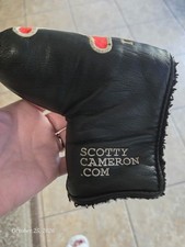 Scotty Cameron/Titleist Red X REDX Putter Headcover Golf Head cover AM&E Black⛳✔