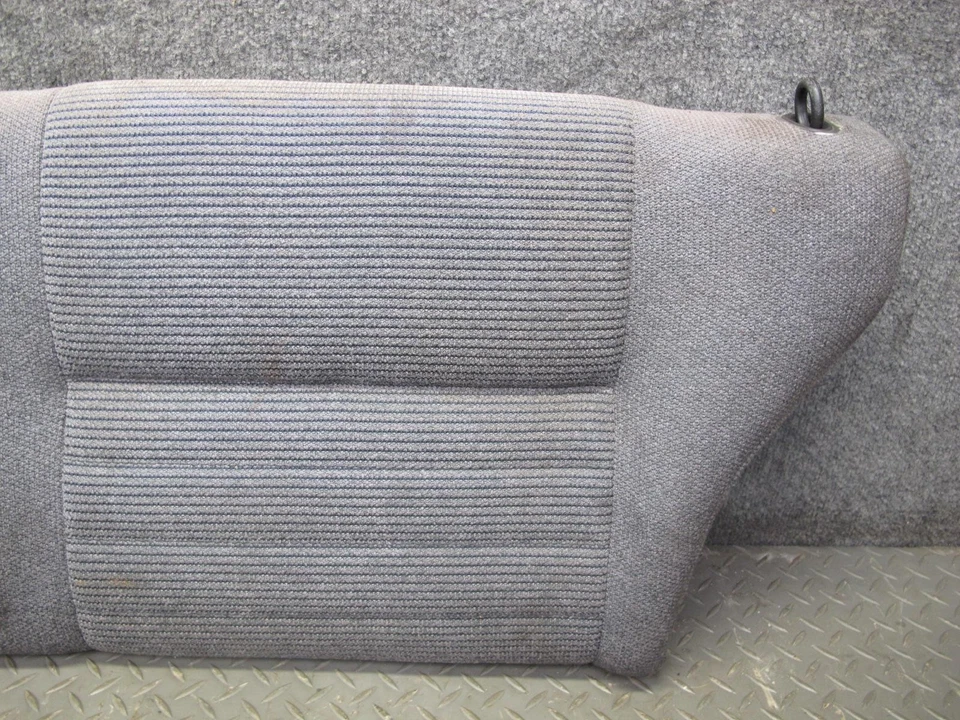 90-96 NISSAN Z32 300ZX 2+2 REAR SEAT UPPER & LOWER CLOTH CUSHION GRAY OEM - Image 4 of 4