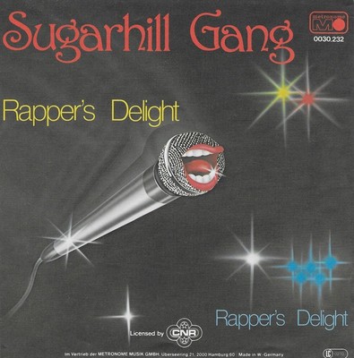 Sugarhill Gang / Rapper's Delight / Vinyl / Hip-Hop / Rap / Battle / Metronome