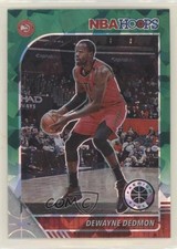 2019 Panini NBA Hoops Premium Stock Green Cracked Ice Prizm Dewayne Dedmon 3g6