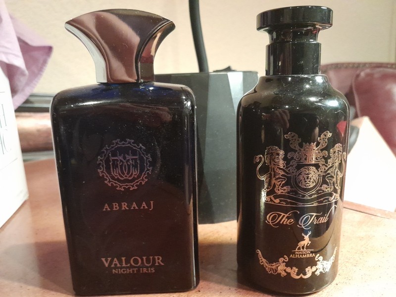 Abrajj Valour Night Iris EDP + The Trail Maison Alhambra