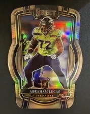 2022 Panini Select Club Level Abraham Lucas Copper Die-Cut Jersey Match 72/99 RC