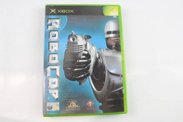 Lot 1 Robocop 2003 Xbox Original Boxed w/ Manual