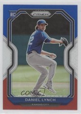 2021 Panini Prizm Red White & Blue Prizm Daniel Lynch #53 0b3