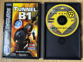 Tunnel B1 SEGA SATURN Ocean Boxed With Manual PAL UK Version