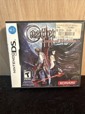 Castlevania Order of Ecclesia Nintendo DS Game Cartridge (CIB +