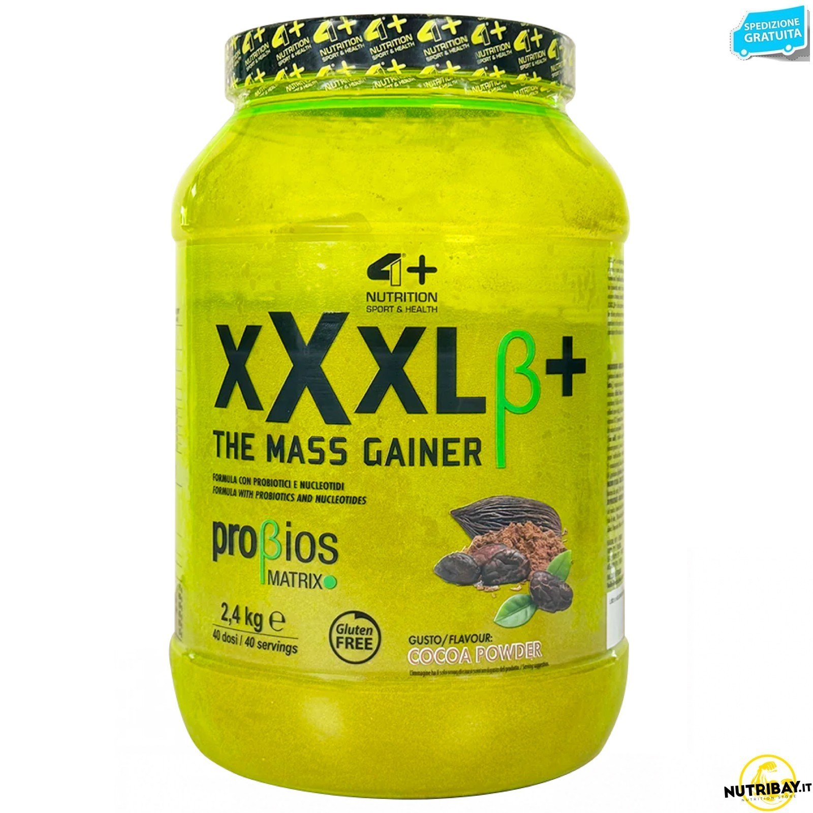 Diventa Enorme con XXXLB+ Mass Gainer 4+ Nutrition | Recensione 2.4kg